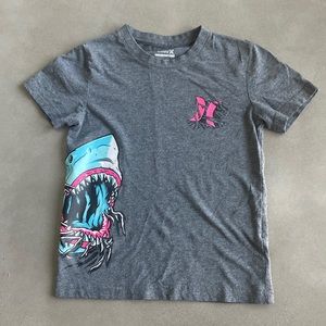 Boys Hurley shark surf T-shirt